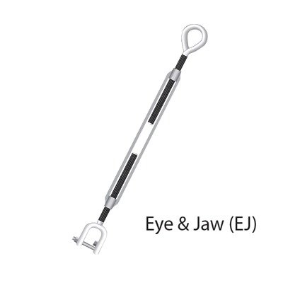 Tensor de 1/2″ X 12″ Ojo – Quijada