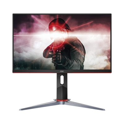 Monitor 27″ GAMING Backlight-LED IPS, Resolución 1920 x 1080p 144Hz, con Entradas de Video VGA / HDMI / DISPLAYPORT .  Bisel Ultra Delgado. Compatible con VESA
