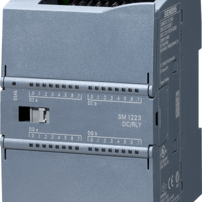 Módulo Digital SM 1223 / 16 Entradas Digitales 24V DC / 16 Salidas Relay 2A / Sink/Source / IP20 / Certificaciones Globales