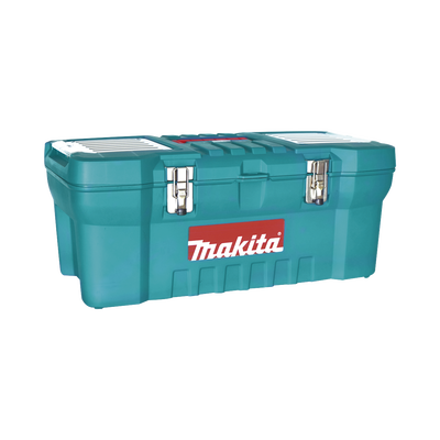 Caja de herramientas de 24″ con doble cerradura de metal (60 x 25 x 30 cm)