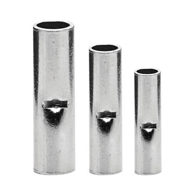 Conector a tope / Sin aislar / 12 – 10 AWG / Sin color / Paquete de 25 piezas.
