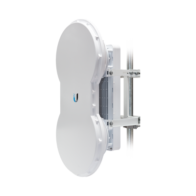 Radio de Backhaul de alta capacidad full duplex con antena integrada de 23 dBi, con tecnología airFiber hasta 1.2 Gbps, 5 GHz (5725 – 6200 MHz)