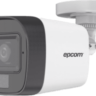 [Dual Light] Bala TurboHD 2 Megapíxel (1080p) / Gran angular 101° / Exterior IP67 / Lente 2.8 mm / 30mts de IR + 20mts luz blanca / Microfono Interconstruido