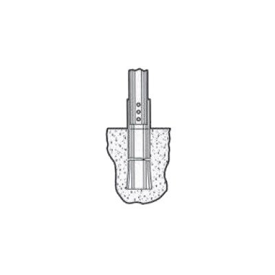 Sistema de Anclaje Tipo «L» para Torre Autosoportada TBX-40 (Juego de Tres).