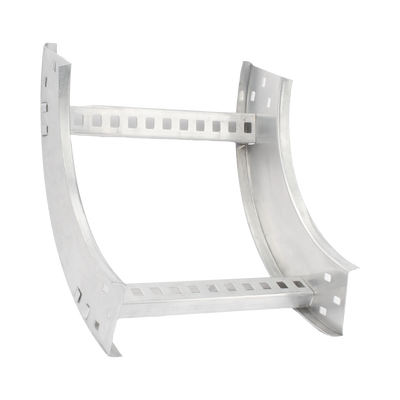Curva Vertical Interior de Aluminio de 90° Perfil Z / Peralte 3 1/4″ / Ancho 12″ / Radio 8″ / Incluye Tornillería (CHVI90EZ314R8X12AK)