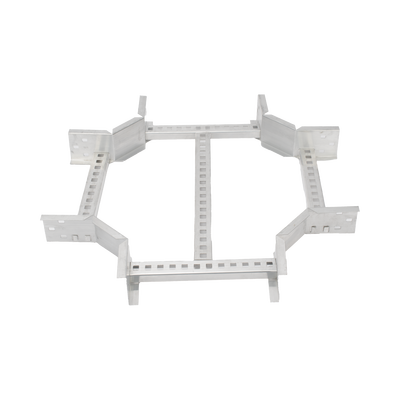 Derivación «X» Horizontal de Aluminio Perfil Z / Peralte 3 1/4″ / Ancho 9″/ Radio 8″ / Incluye Tornillería (CHXHEZ314R8X9AK)