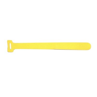 Cincho de contacto,  color amarillo, 150 x 12mm (5pzs) (4300-02022)