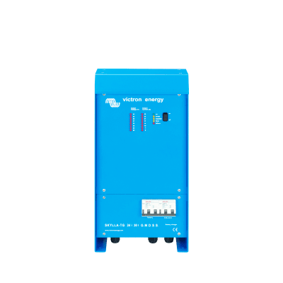 Skylla-TG 24/30 GMDSS / Cargador de Baterías para Ambientes Marinos 24 V, 30 A / Bancos de 250 a 350 Ah