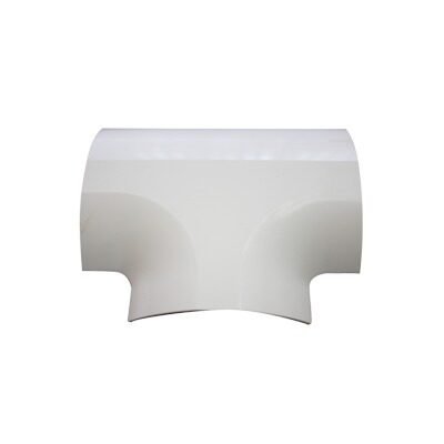 Sección en «T» color blanco de PVC auto extinguible para canaleta DMC4FT (9440-02001)