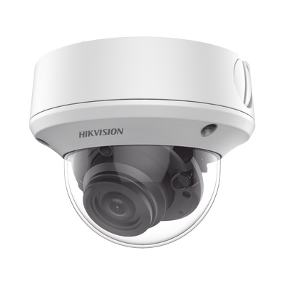 Domo TURBOHD 5 Megapixel / Lente Motorizado 2.7 – 13.5 mm / IR EXIR 40 mts / IK10 / IP67 / dWDR