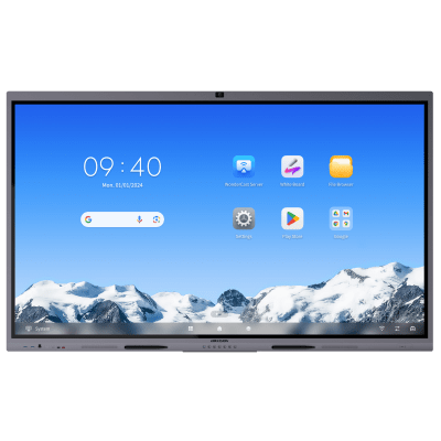 Pantalla Interactiva Touch de 65″ Android 14 / Asistentes IA /Google Suite Preinstalado con Certificación EDLA / Cámara Web 8 MP / Resolución 4K / Bocinas Integradas / Entradas HDMI y VGA / Incluye 2 Lápices para Escribir