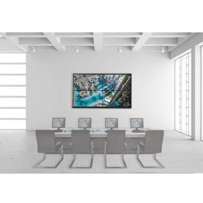 Kit Videowall 2X2 / Incluye 4 Pantallas de 55″ / Decoder / Base de Pared / Accesorios de Instalación