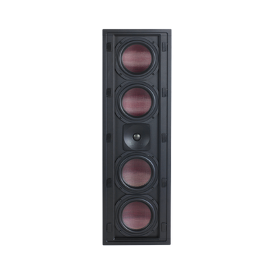 BOCINA DE PARED | 4 WOOFERS DE FIBRA DE CARBONO 6.5» | TWEETER DE TITANIO 1» | 250W