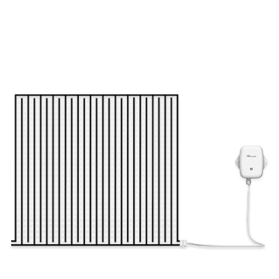 Sensor de Detección de Fugas EM300-MLD LoRaWAN® / Membrana Flexible 40×40 cm / Batería 4000 mAh hasta 10 Años / IP67 / D2D Protocol Sin Gateway / NFC Configuración / Detección Líquidos Conductivos / -30°C