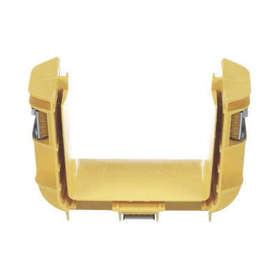 Union Recta «Cople», Para Canaleta FiberRunner™ 4X4, Color Amarillo