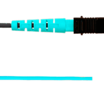 Pigtail de Fibra Óptica SC Simplex, Multimodo OM3 50/125, 900um, Color Aqua, 2 Metros (6.56 Pies)