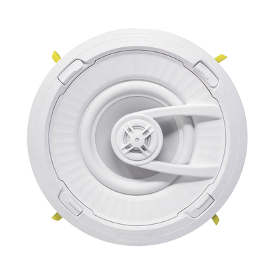 Altavoz de 7 » | montaje de Techo | Diseño TruGrip | Instalacion Sin Herramientas | Woofer de Polipropileno Blanco con Quick Connect