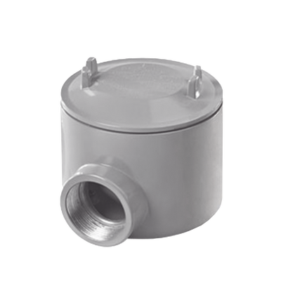 Caja con Tapa Tipo GRE de 1″ (25.4 mm) / Caja a Prueba de Explosión / Para Áreas Peligrosas / Libre de Cobre.