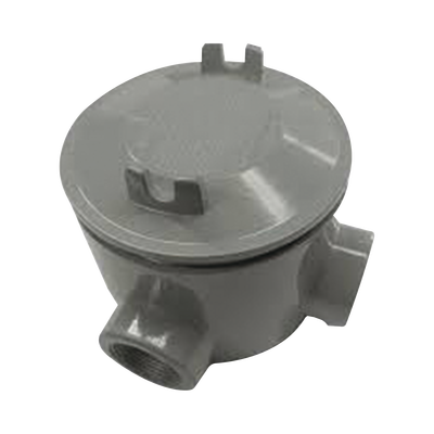 Caja con Tapa Tipo GRL de 1 1/2″ (38.1 mm) / Caja a Prueba de Explosión/ Para Áreas Peligrosas / Libre de Cobre.