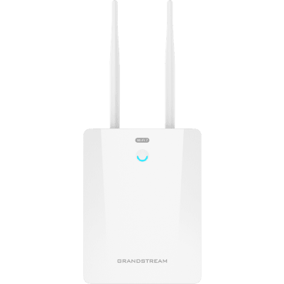 Punto de Acceso / Wi-Fi 7 / 3.6 Gbps / Largo Alcance 350 metros / IP66 / MIMO 2×2:2 / 256 Clientes / PoE+ / Puerto 2.5G y SFP 2.5G / MLO / 4096-QAM