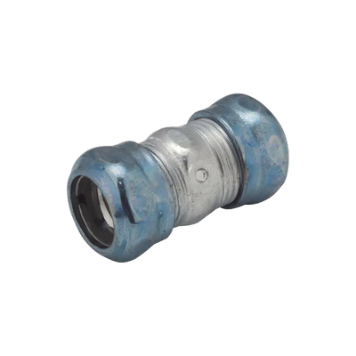 Cople Compresión Hermético de Acero Galvanizado para Pared Delgada de 1 1/2″ .