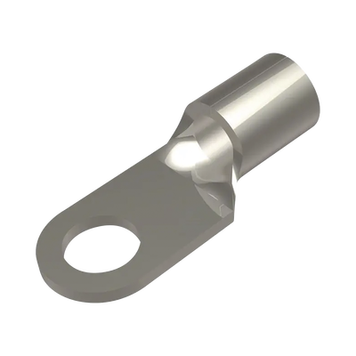 Zapata Terminal de Ojillo para Tornillo 1/4″ (6.35 mm) y Calibre 6 AWG.