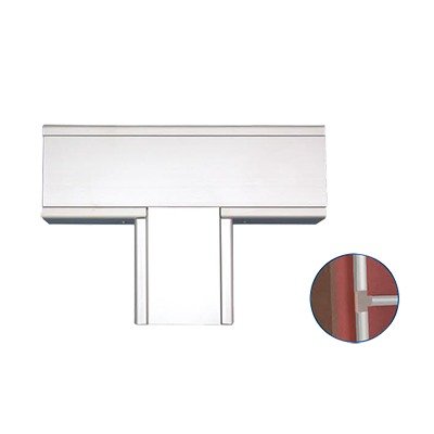 Accesorio en «T» de aluminio, para canaleta INKA100 (8140-80001)