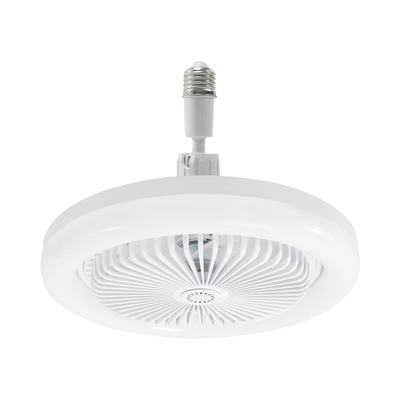 Ventilador de Techo con Luminario LED de 110 V CA 50/60 Hz / 40 W / 3 Tonos de Luz (6500 – 4 000 – 2 700 K) / Diámetro 250 mm / 3 Velocidades / Dimeable.