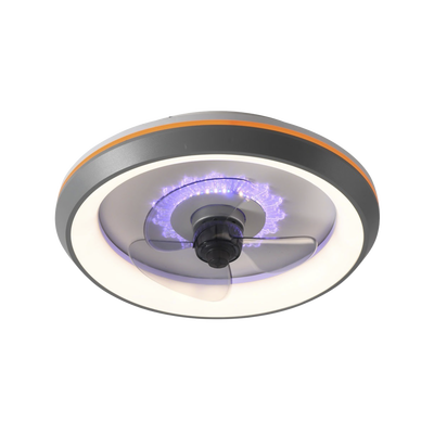 Ventilador de Techo con Luminario LED de 110 V CA 50/60 Hz / 88 W /4500 Lm / 6500 – 4 000 – 2 700 K /6 Tonos de Luz / 500 mm / 6 Velocidades / Dimeable.