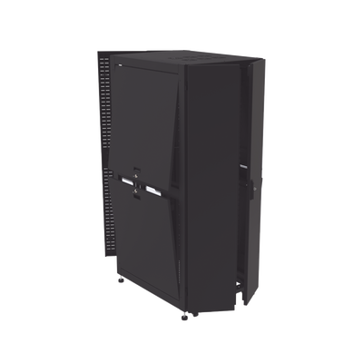 Gabinete para Telecomunicaciones Rack Estándar de 19″, 42UR, 800 mm Ancho x 1000 mm Profundidad. Fabricado en Acero, Se envía el Gabinete Armado.