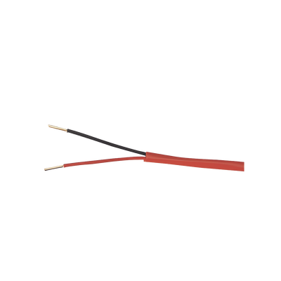 Alambre de Alarma contra Incendios – Bobina de 305 Metros (1000 Pies): 2 x 16 AWG, Rojo, Tipo FPLR, (UL) FT4, Ideal para Sistemas de Detección y Evacuación de Incendios