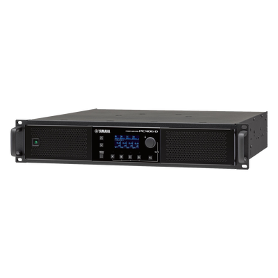 Amplificador de Audio de Alta Potencia | 4 x 600w | Baja Impedancia | 70/100V | DSP Integrado | Interfaz Dante