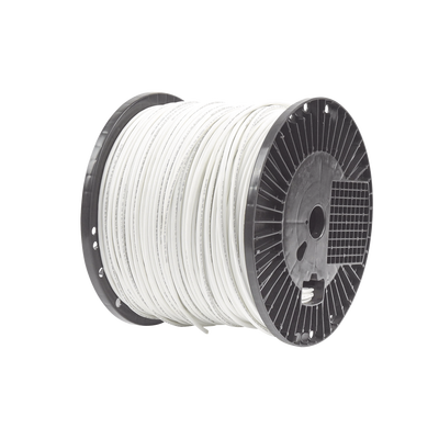 Bobina de Cable UTP de 4 Pares, Vari-MaTriX, Cat6A, 23 AWG, CMR (Riser), Color Blanco, 305 Metros (1000 Pies)
