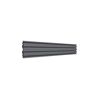 Accesorio_ Riel de Aluminio con Longitud 1000 mm | Incluye Tapas laterales | Compatible con estructura para Videowall | Diseño Modular