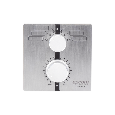 Control de Volumen Remoto con Selector de Canales | Compatible con Amplificador SF2240UC – SF4240UC