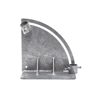 Base para Mástil con Ajuste de Ángulo. Diámetros de Mastil: 1″ a 1-3/4″