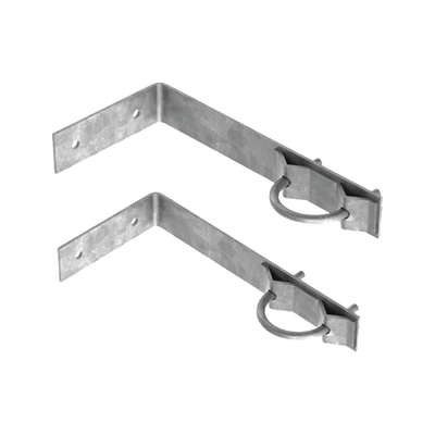Juego de 2 Herrajes de Pared para Sujeción de Mástil (1-1/4″ a 2″)