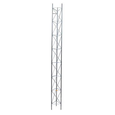 Tramo de Torre Arriostrada de 3m x 30cm, Galvanizado por Electrólisis, Hasta 30 m de Elevación. Zonas Secas.