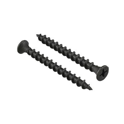 Tornillo – Pija Multiusos fosfatizada #8 x 1″, Bolsa con 100 piezas.