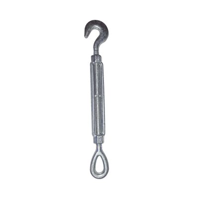 Tensor de 1/2″ x 6″ Acero Forjado OJO-GANCHO Galv. Inmersión en Caliente (Carga Max. 1500 Lbs).
