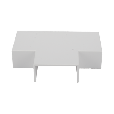 Sección en «T» color blanco de PVC auto extinguible, para canaletas TMK1735, TMK1735SD (5340-02001)