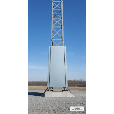 Panel Anti-Escalada para seccion 9 / Instalación Estructural / Diseño de Seguridad para Prevención de Acceso No Autorizado