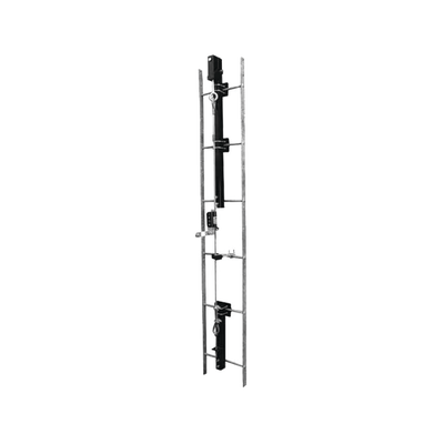 Sistema de Línea de Vida para Instalación en Escalerilla. Hasta 50′ (15m) de Altura.