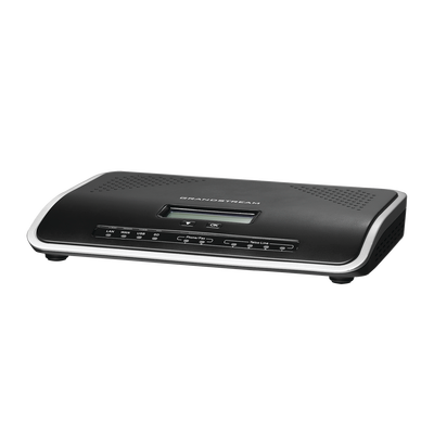 Conmutador IP-PBX de 4 puertos FXO + 2 FXS, 45 llamadas concurrentes, 500 usuarios y doble puerto Gigabit