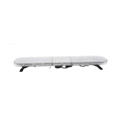Barra de luces de 47″ rojo/azul Domos Claros, 88 LED, con control de tráfico en color rojo/azul, ideal para equipar unidades de seguridad pública