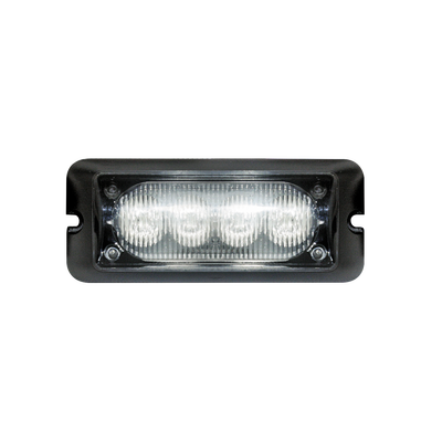 Luz auxiliar brillante con 4 LEDs, color claro, mica transparente