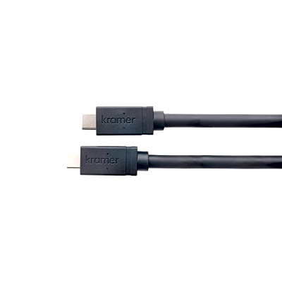 Cable USB 3.2 GEN-2 Full Featured | USB-C Macho a USB-C Macho | Transferencia 10 Gbps | 4K@60 Hz | Carga 100W | K-Lock | 3 ft (0.9 m)