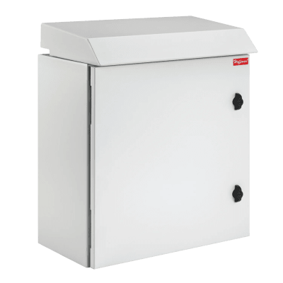 Gabinete Rack 26 UR ProTek Tipo 3R Exterior con Ventiladores Termostáticos / 92.2 cm x 60 cm x 61 cm (36.3 in x 23.6 in x 24 in) / Acero Gris RAL 7035  / Protección IP32 IK10